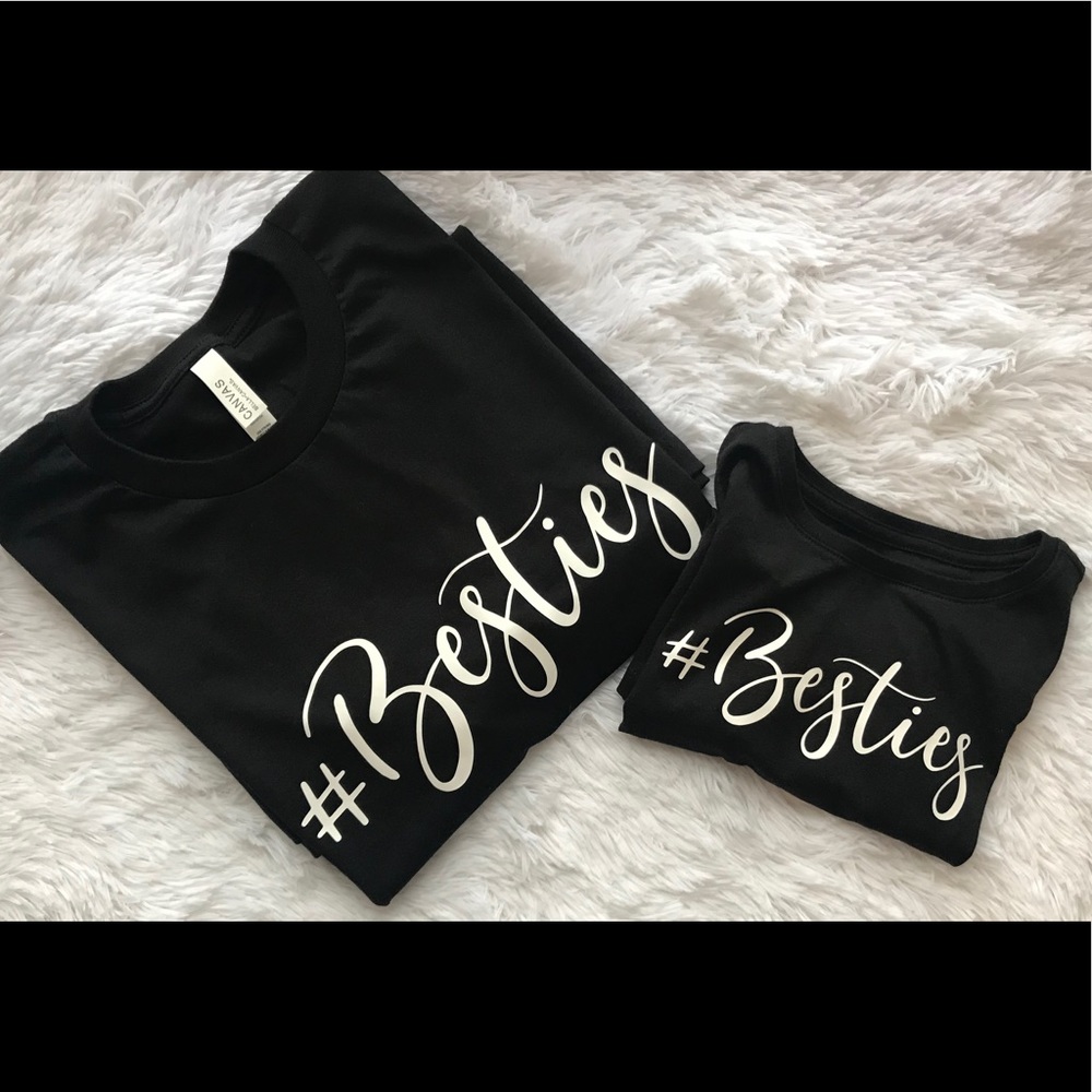COPY - Custom made besties tshirts